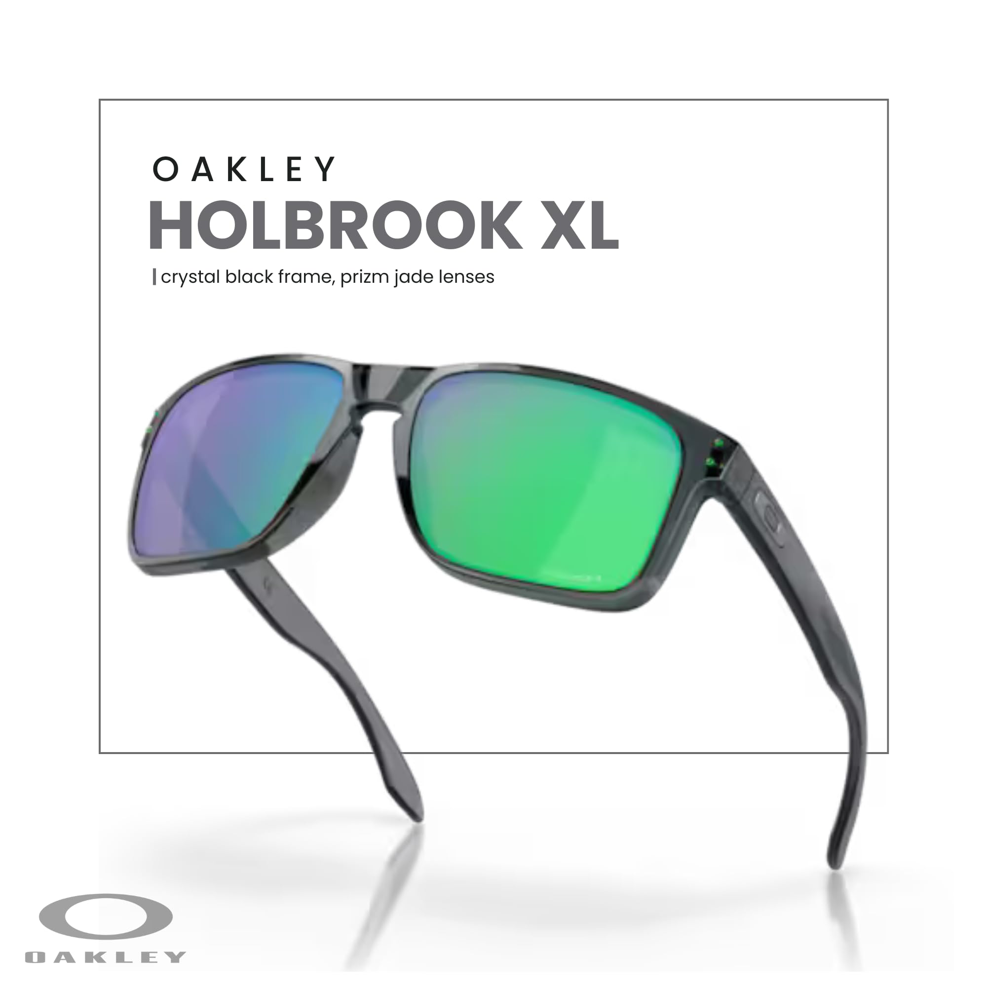 Oakley Holbrook XL OO9417 Square Sunglasses For Men+ BUNDLE Leash +Designer iWear Care Kit