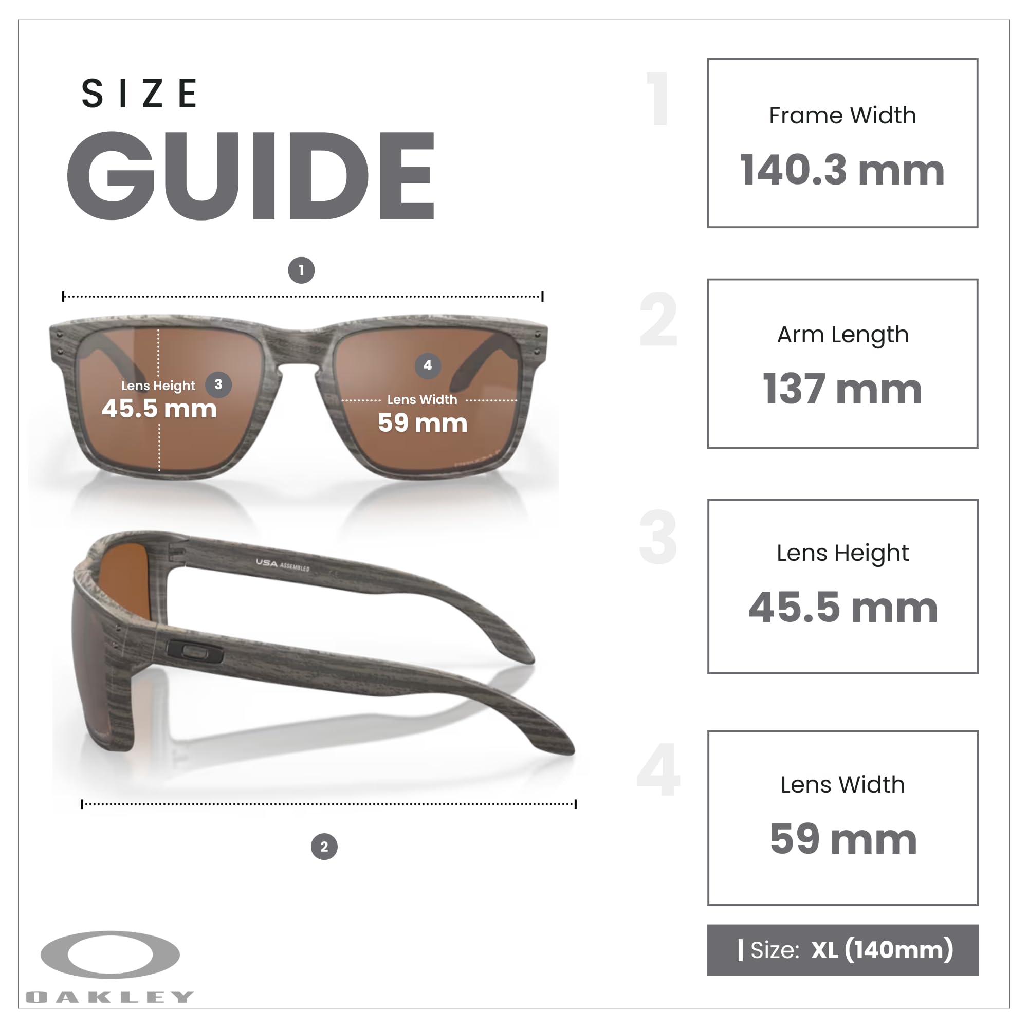 Oakley Holbrook XL OO9417 Square Sunglasses For Men+ BUNDLE Leash +Designer iWear Care Kit