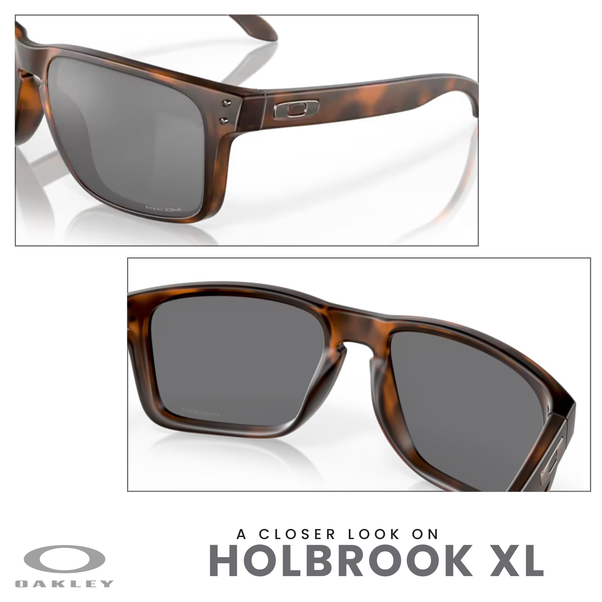 Oakley Holbrook XL OO9417 Square Sunglasses For Men+ BUNDLE Leash +Designer iWear Care Kit