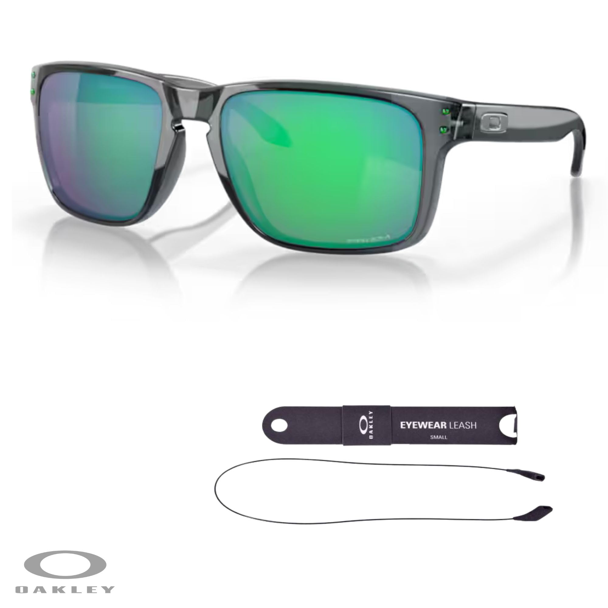 Oakley Holbrook XL OO9417 Square Sunglasses For Men+ BUNDLE Leash +Designer iWear Care Kit