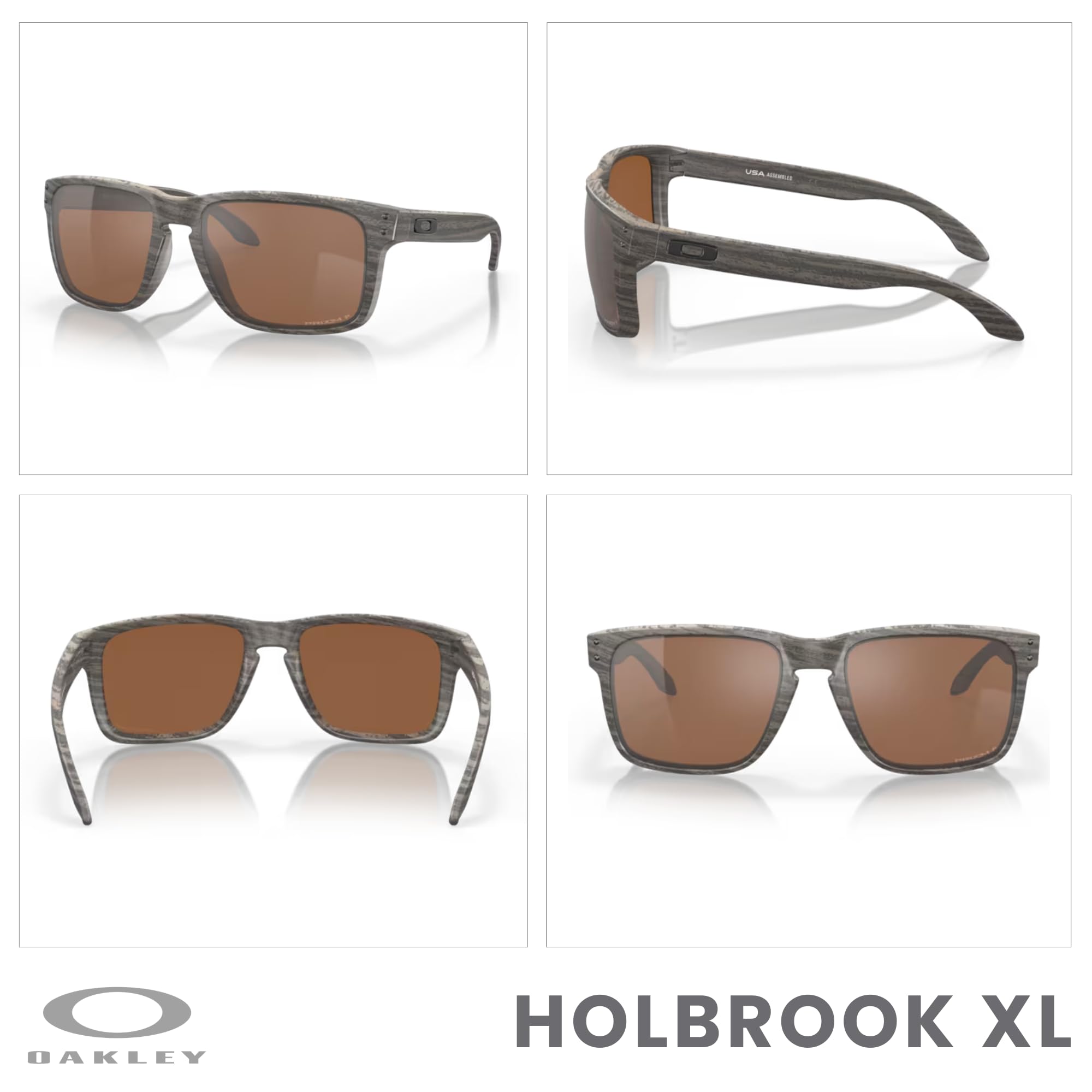 Oakley Holbrook XL OO9417 Square Sunglasses For Men+ BUNDLE Leash +Designer iWear Care Kit