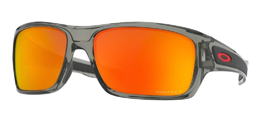 Oakley Turbine OO9263 Rectangular Sunglasses For Men+ BUNDLE Leash + BUNDLE with Designer iWear Eyewear Kit