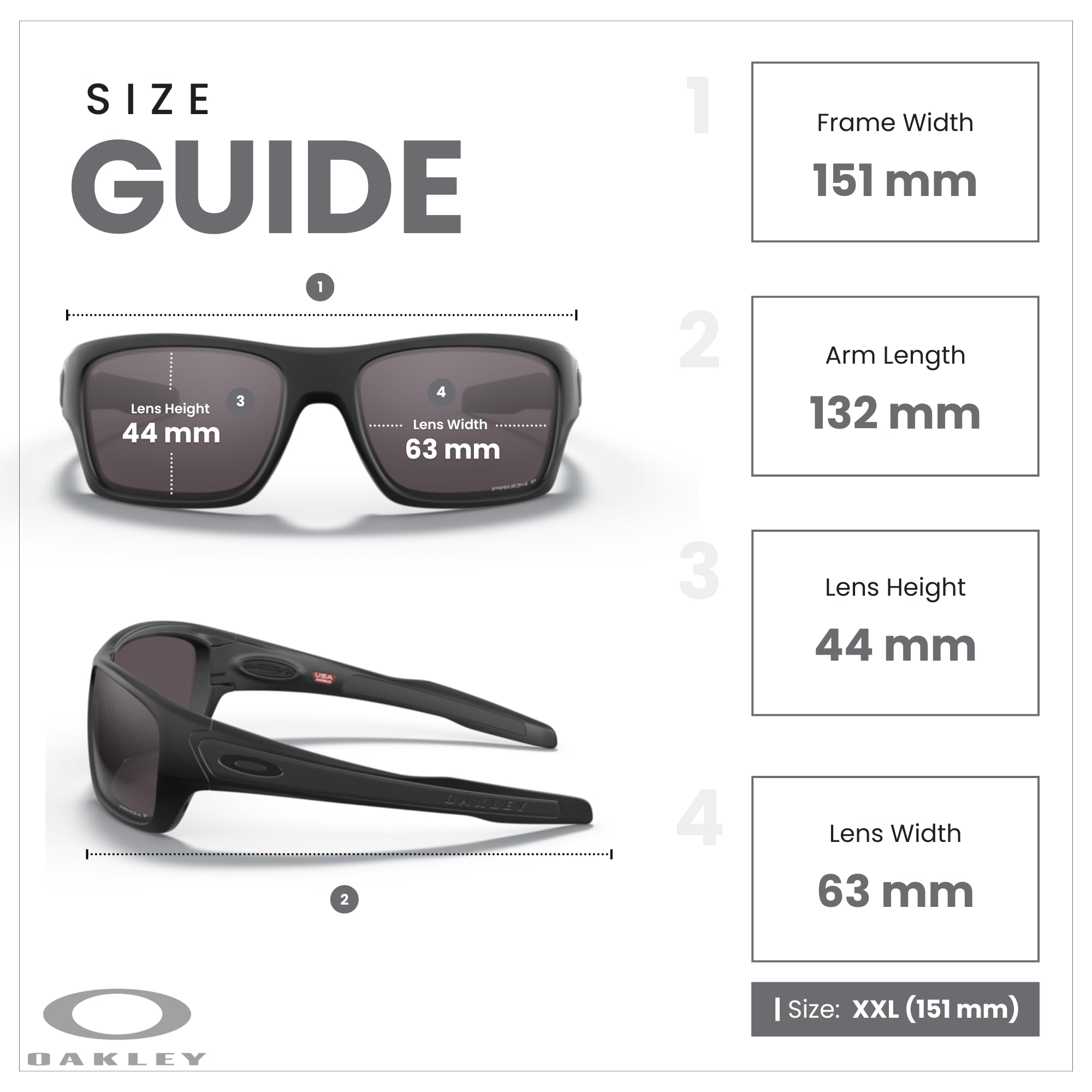 Oakley Turbine OO9263 Rectangular Sunglasses For Men+ BUNDLE Leash + BUNDLE with Designer iWear Eyewear Kit