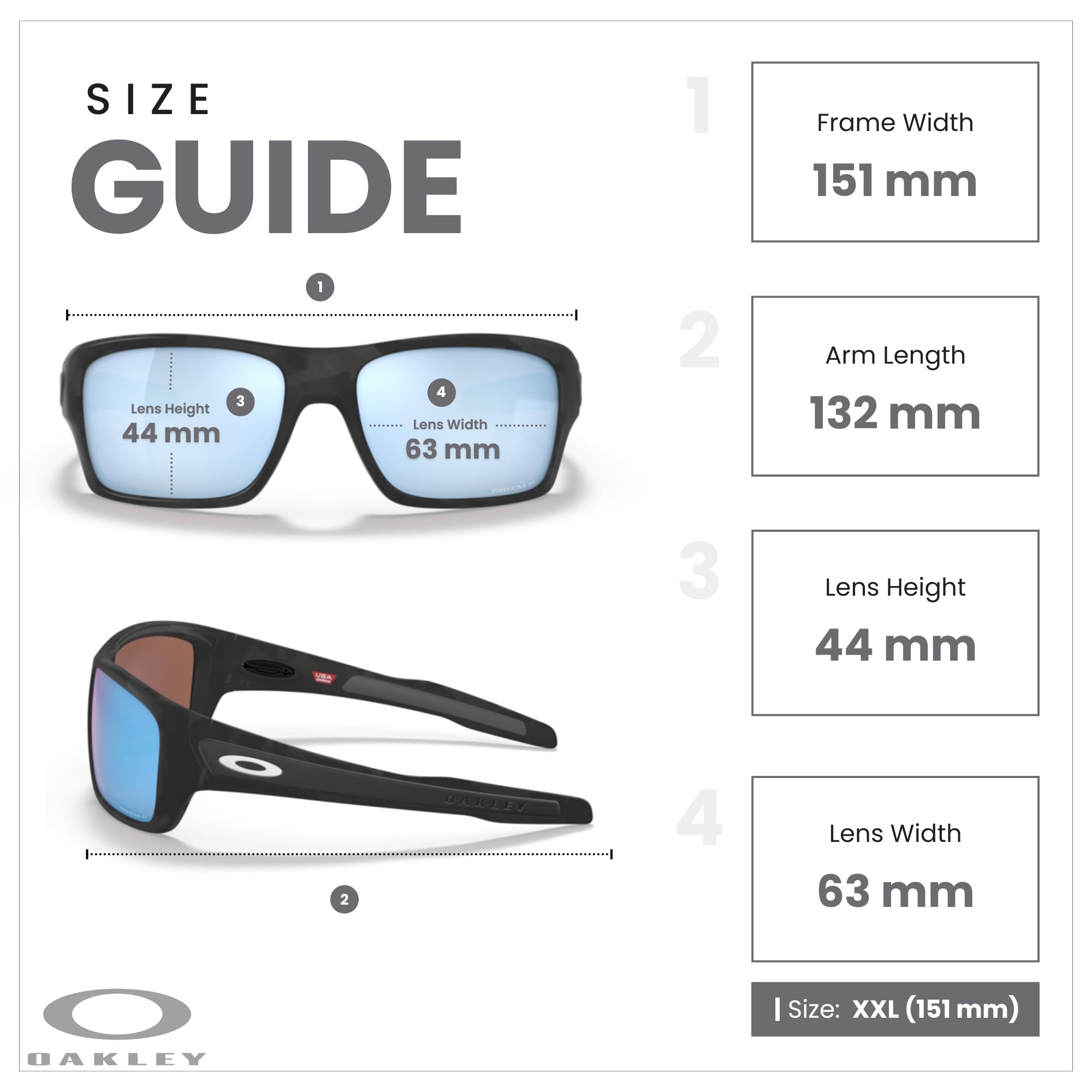 Oakley Turbine OO9263 Rectangular Sunglasses For Men+ BUNDLE Leash + BUNDLE with Designer iWear Eyewear Kit