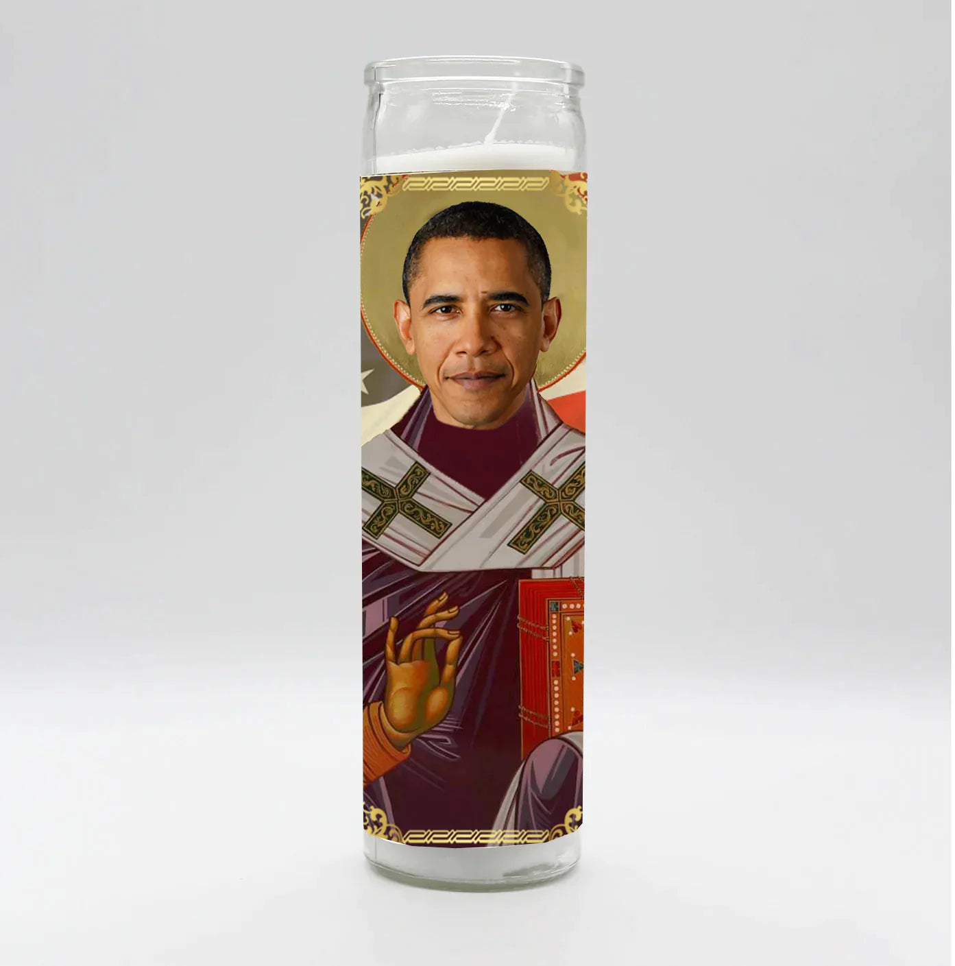 Saint Barack Candle by BOBBYK