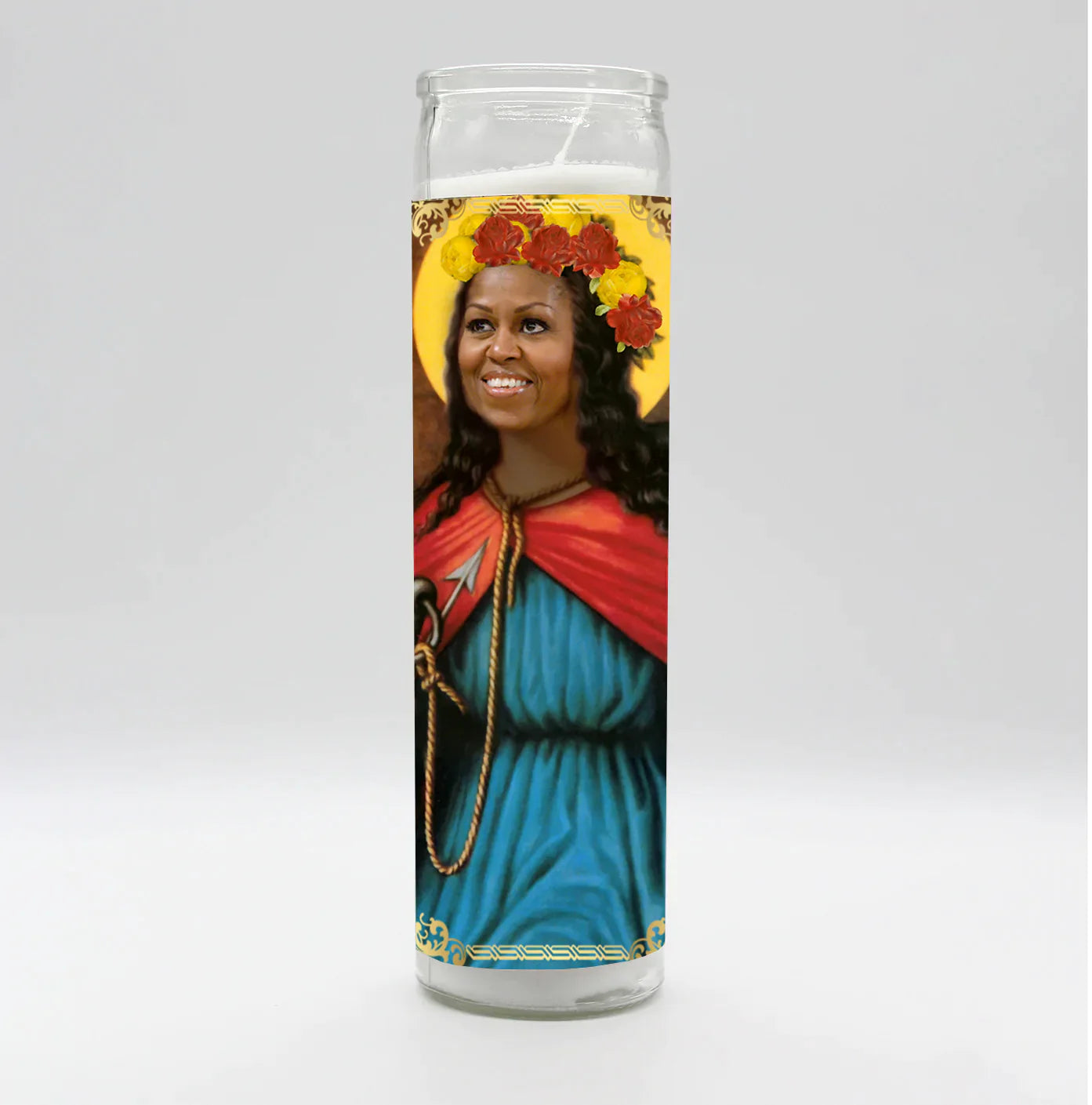 Saint Michelle Candle by BOBBYK
