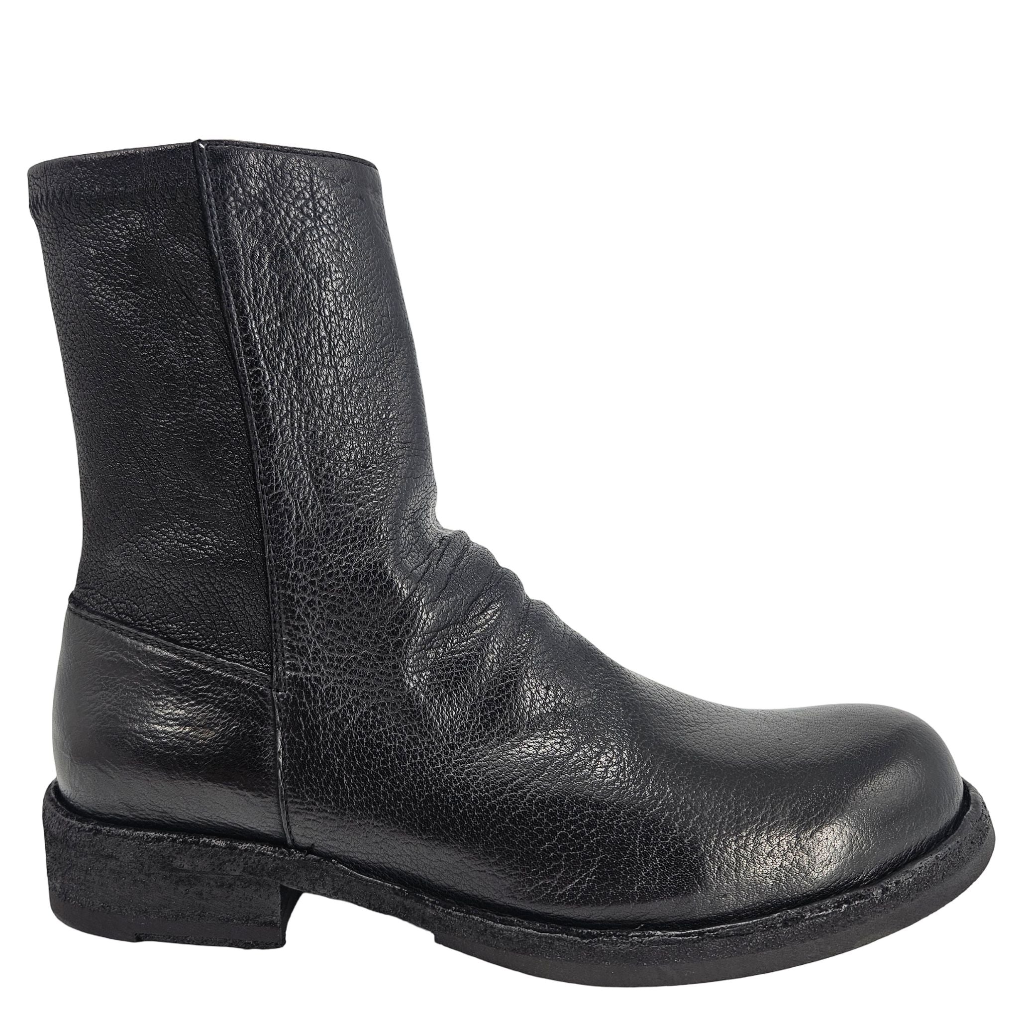 Legrand/171 Black Leather Ankle boot