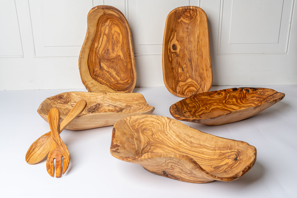 Italian Olivewood Root Salad Bowl by Verve Culture