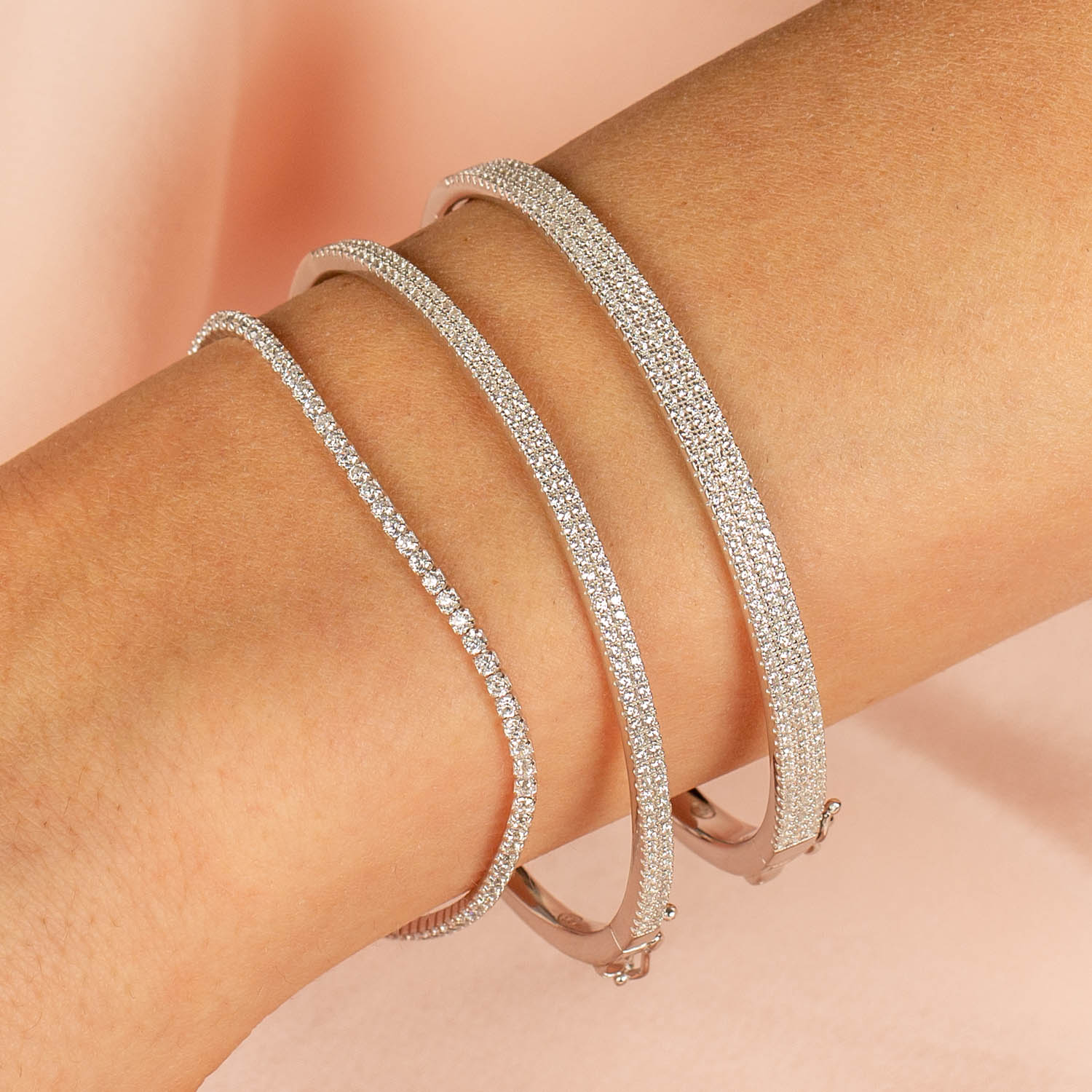 Classic Thin Tennis Bracelet - Adina's Jewels