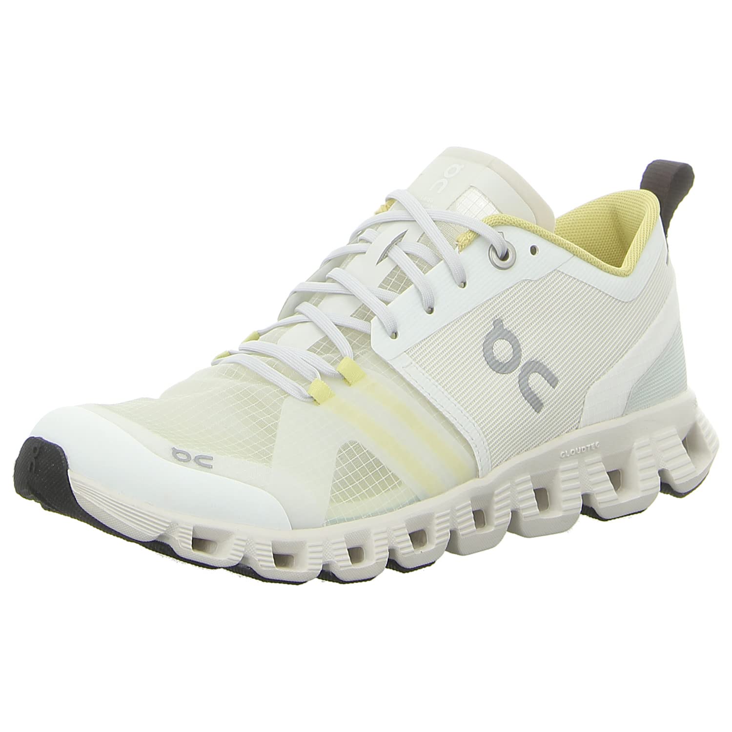 On Women's Cloud X 3 Sneakers, White/Black, 9 Medium US