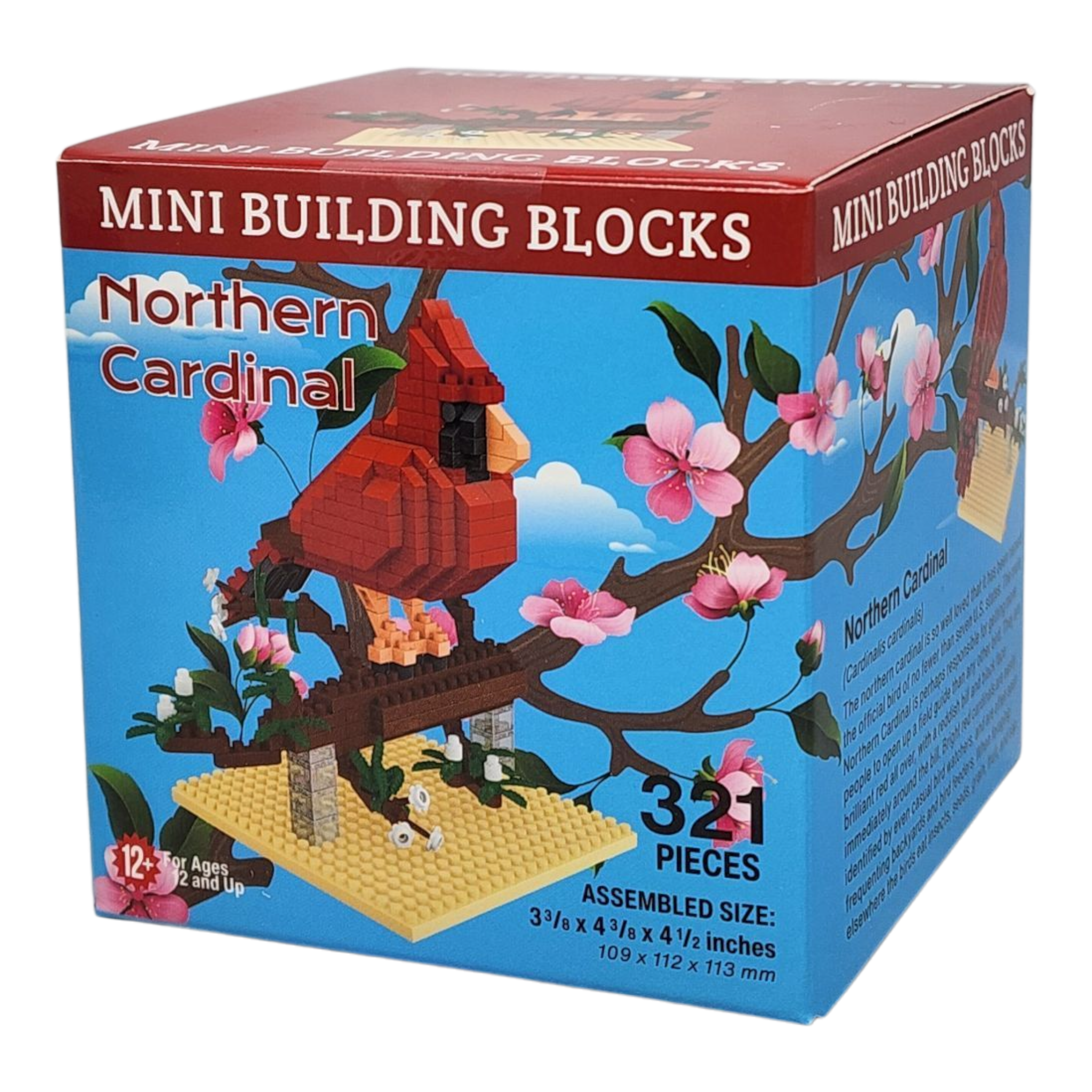 Mini Building Blocks - Cardinal