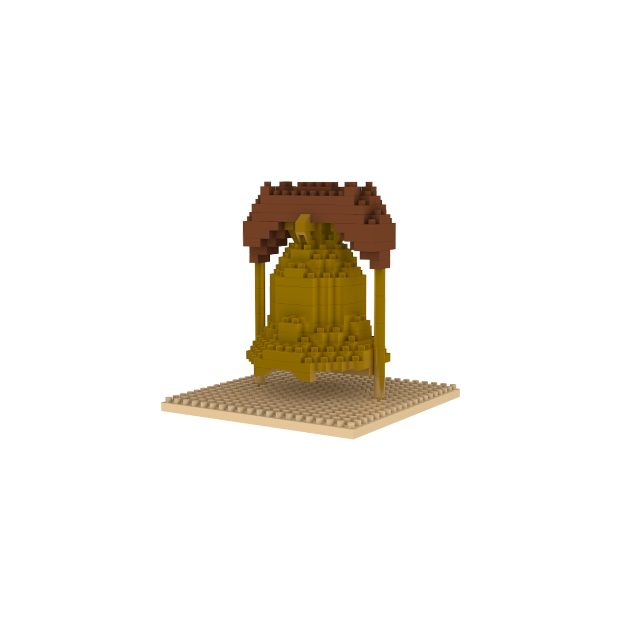 Mini Building Blocks - Liberty Bell and Independence Hall