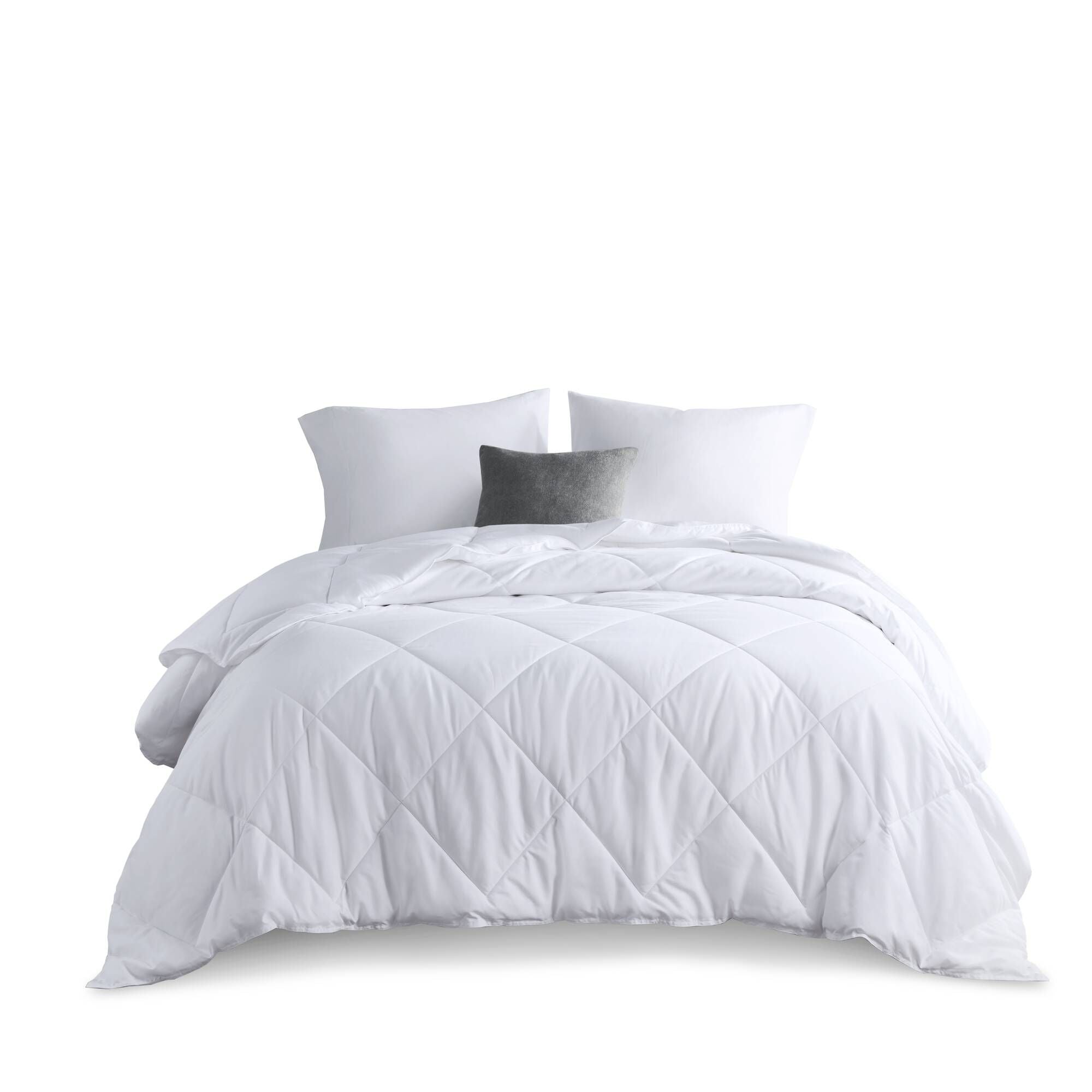 Oversized Down Alternative Comforter White Twin/Twin XL