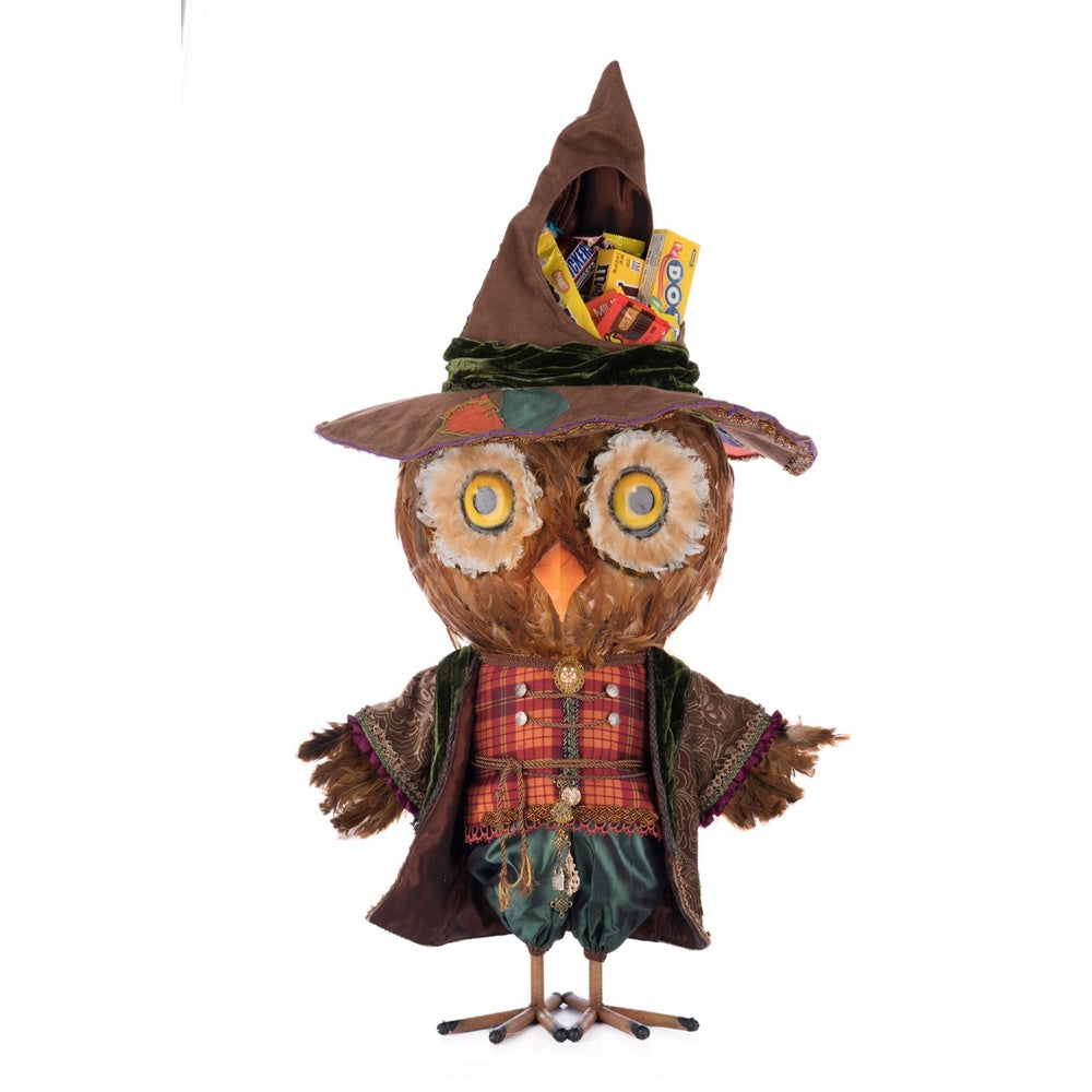 Ozzy The Owl Candy Container by Katherine's Collection