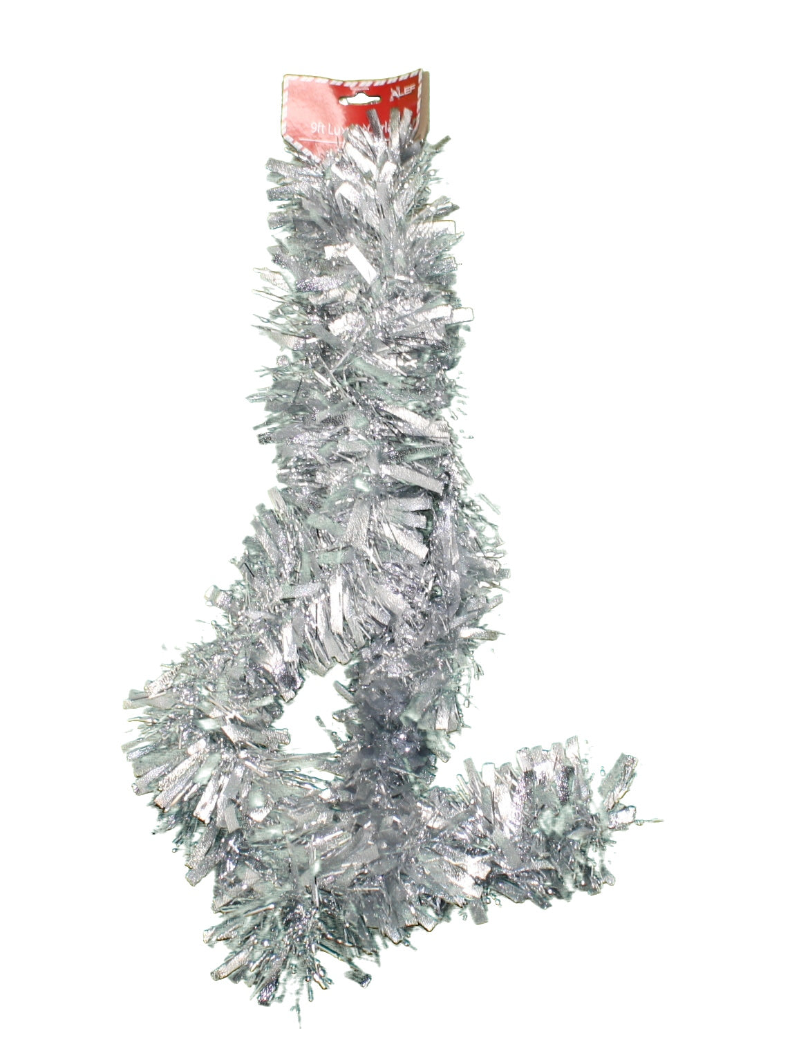 9 Foot Luxury Garland - Silver