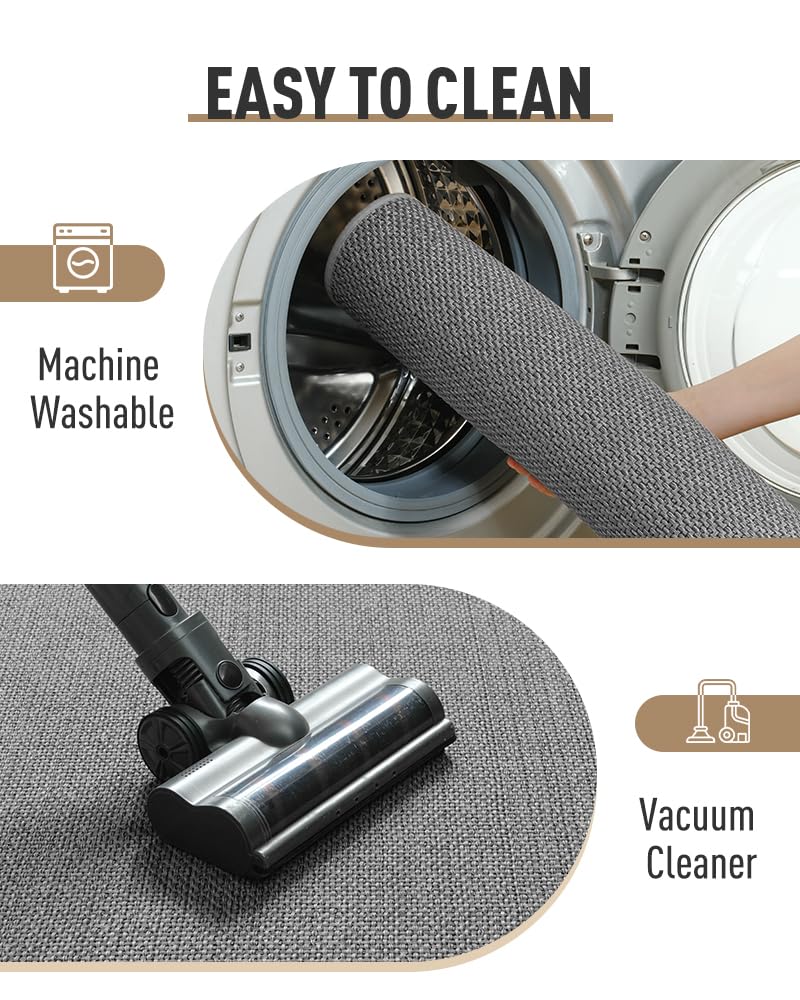 PADOOR Non Slip Stair-Treads,Rubber Backing Stair-Runners for Wooden Steps,15PCS Residue Free Carpet Stair Treads for Kids and Dogs 8"x30" Beige