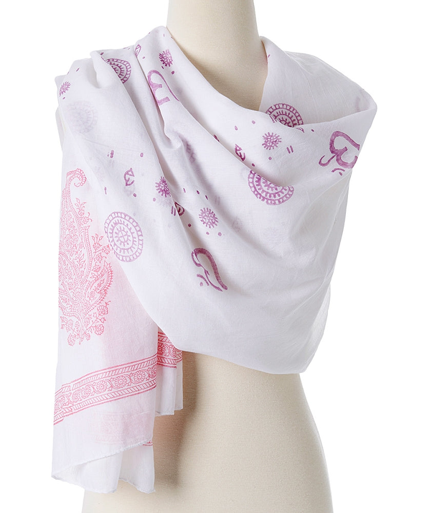 OMSutra Shanti Paisley Shawl by OMSutra