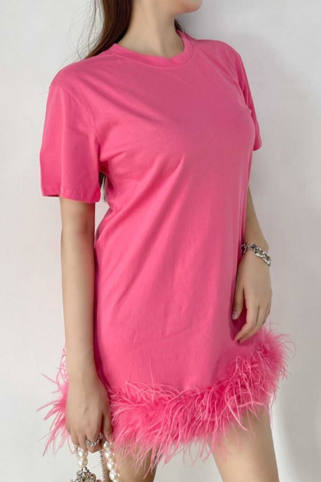 "Paris" Feather Dress