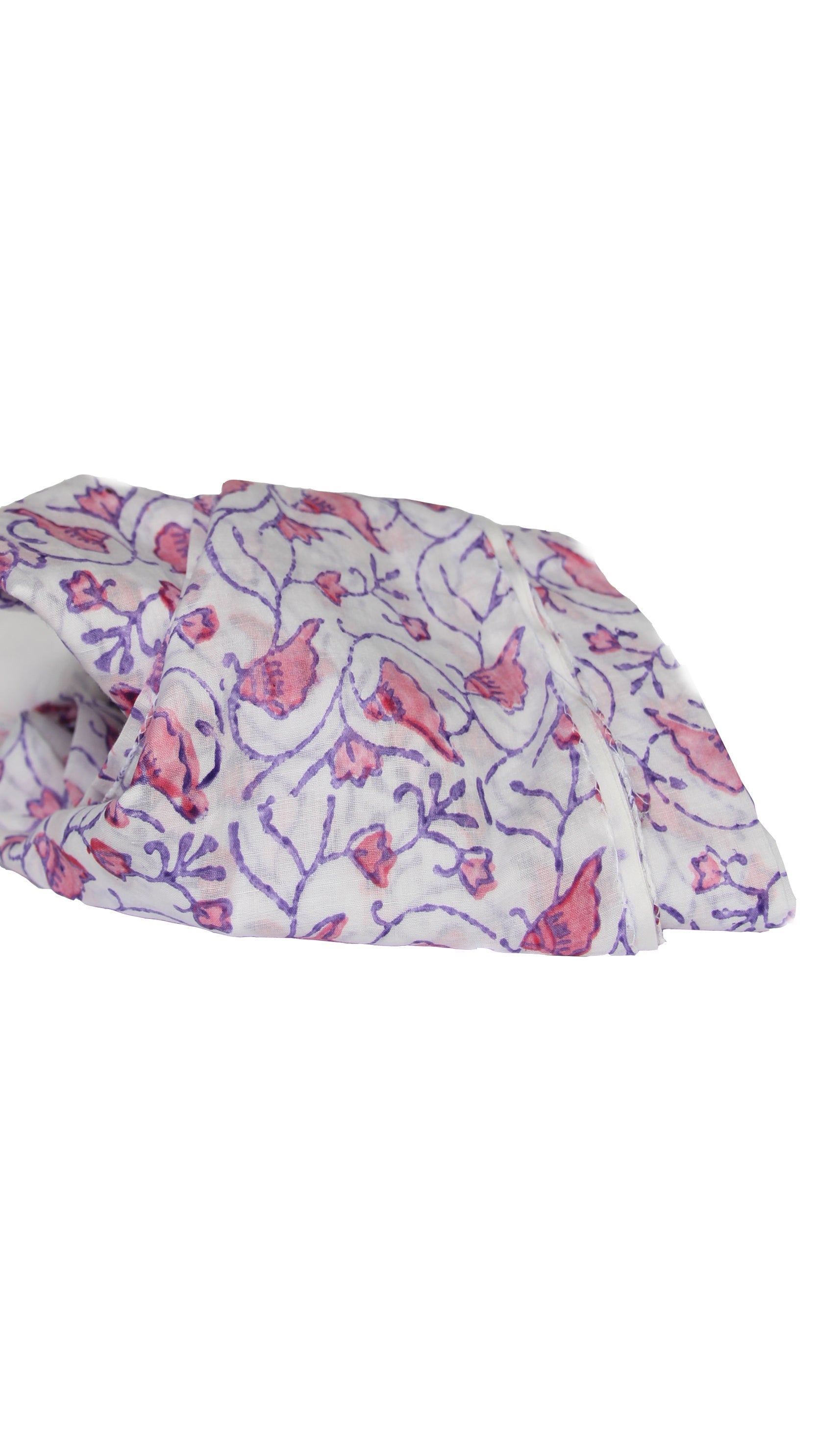 Block Printed Paisely Fabric by OMSutra