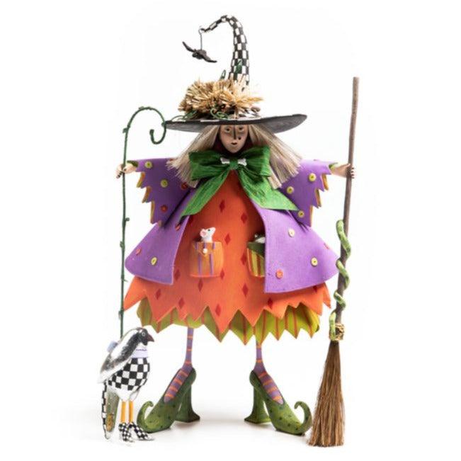 Patience Brewster Raggedy Witch Figure