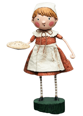 Patience Pilgrim Fall Figurine by Lori Mitchell