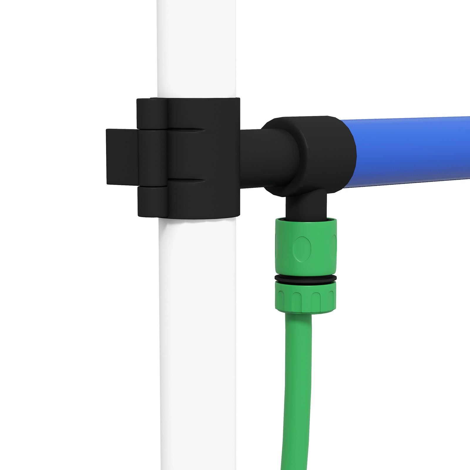 PawHut 5pc Dog Agility Training Equipment Set with Spray Water Tube, White