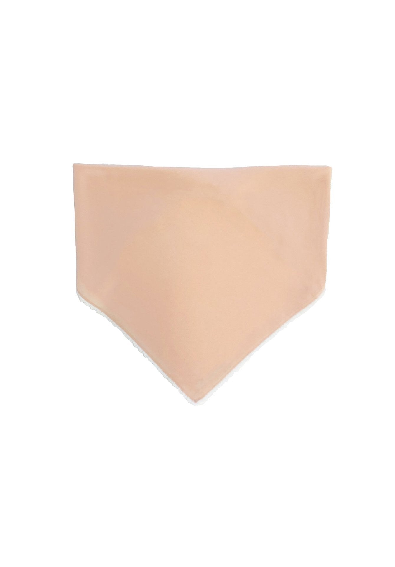 Peach Silk Face Bandana - The Penelope Bandana (Free Shipping Included on all Merritt Accessories Too)