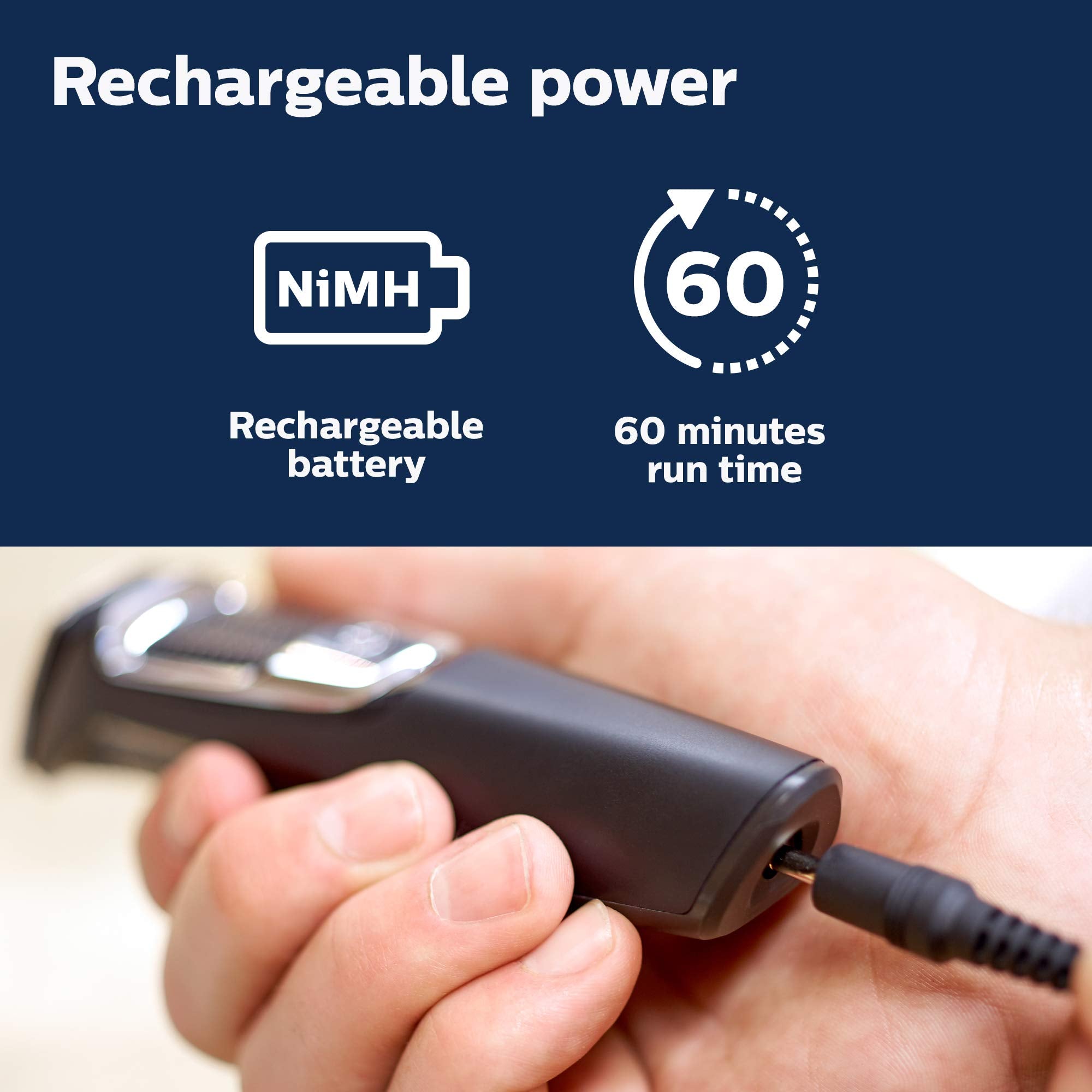 Philips Norelco Multigroom All-in-One Trimmer Series 3000 with 13 pieces - No Blade Oil Needed, MG3750/50