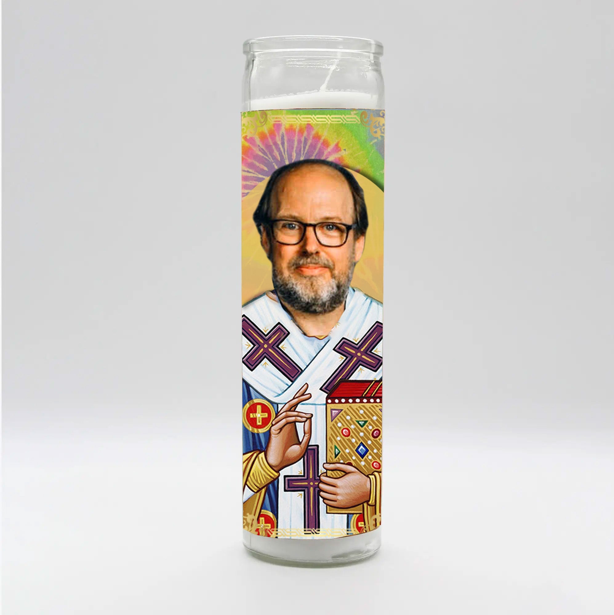 Saint Phishies Page Candle by BOBBYK