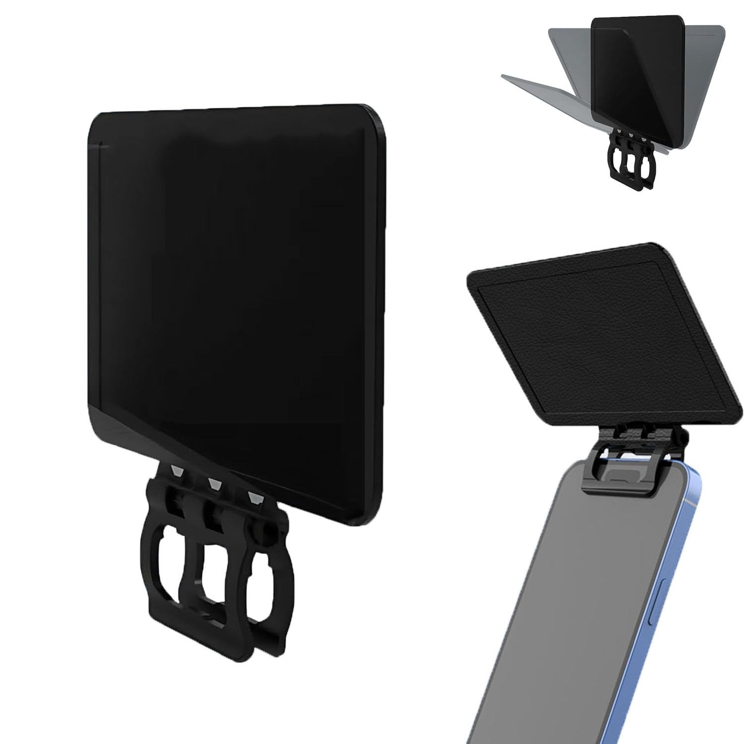 Phone Sunshade, Outdoor Phone Sunshade Cover, UV Protection, Anti-Reflection, Phone Sun Shade, Foldable Visor Multi-Angle, Phone Screen Sunshade for All Smartphones (1)