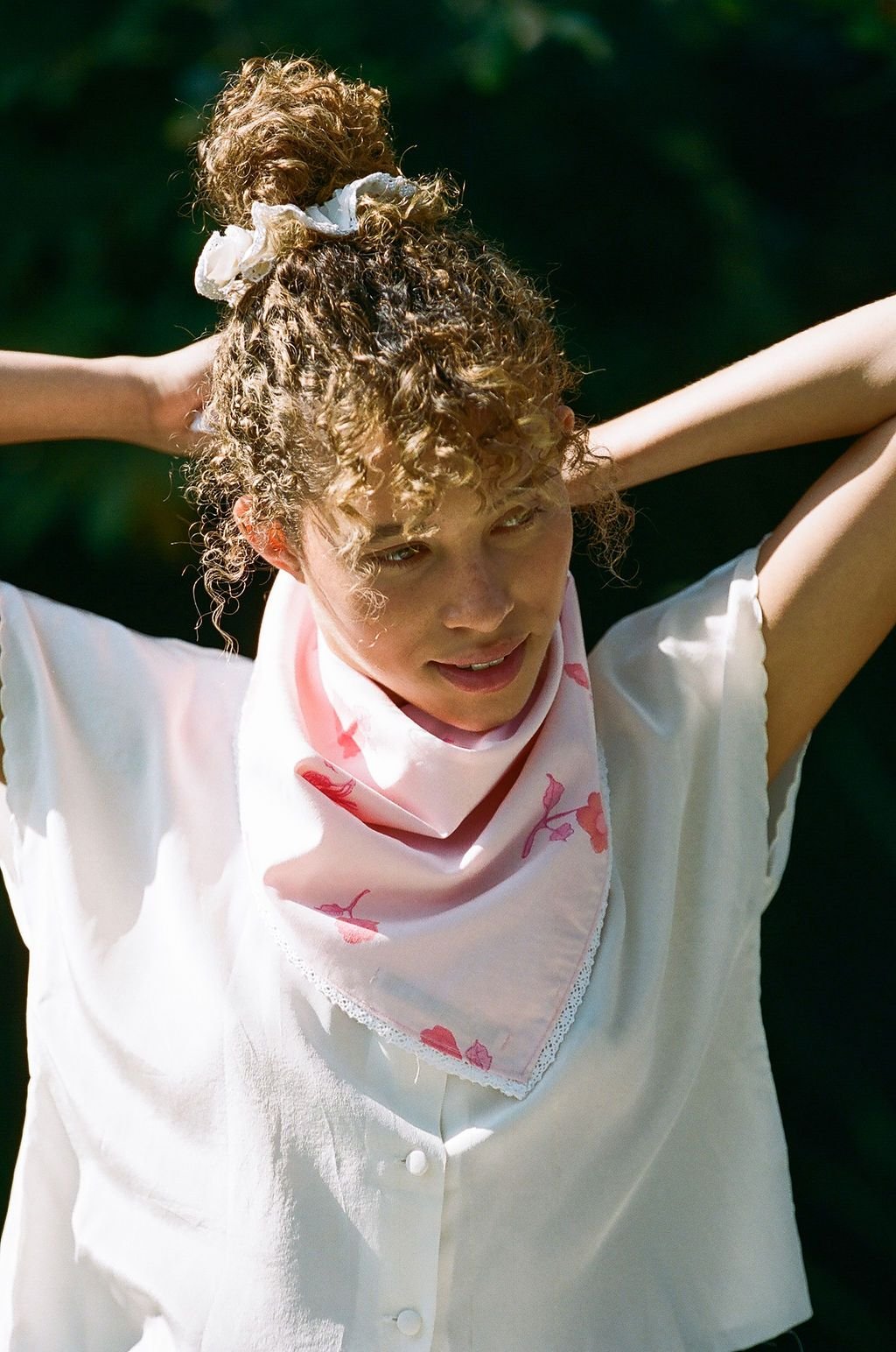 Pink Face Bandana - The Penelope Bandana (Free Shipping Included on all Merritt Accessories Too)