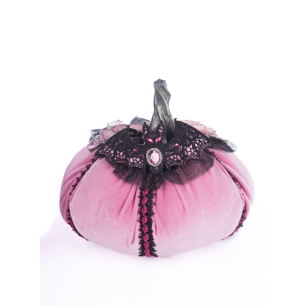Pink Passion Stuffed Pumpkins Set of 2 by Katherine's Collection