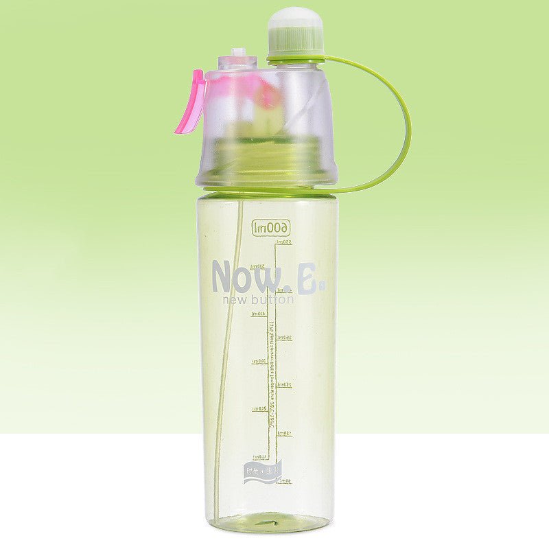 Portable Outdoor Sports Mist Spray Cup Size:6.3*21 /6.3*26 cm