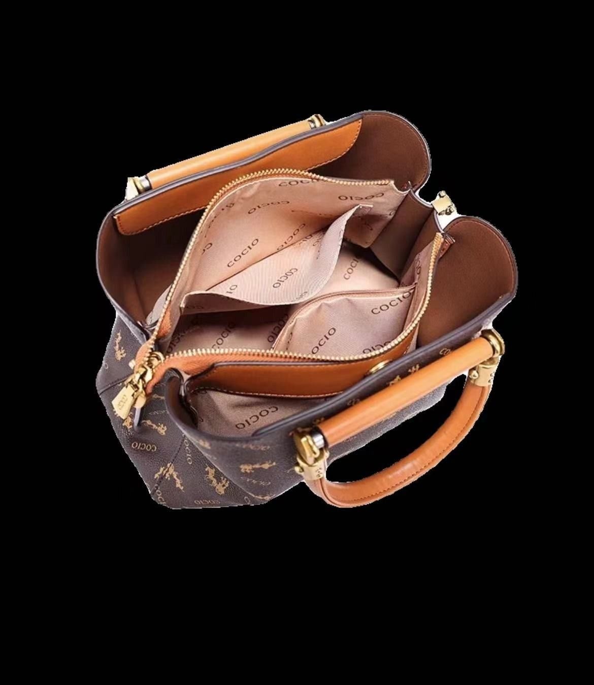 Printed Handbag Ladies Tote Fashion Hundred Shoulder Crossbody Bag Trend Women's Bag