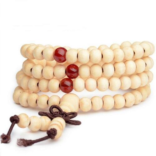 Mala Wood Bead Necklaces