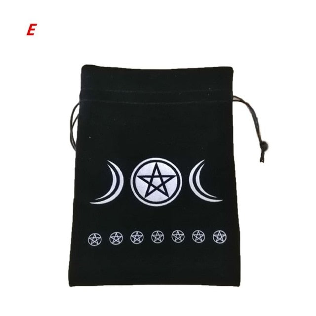 Pagan Symbol Tarot Card Velvet Bags