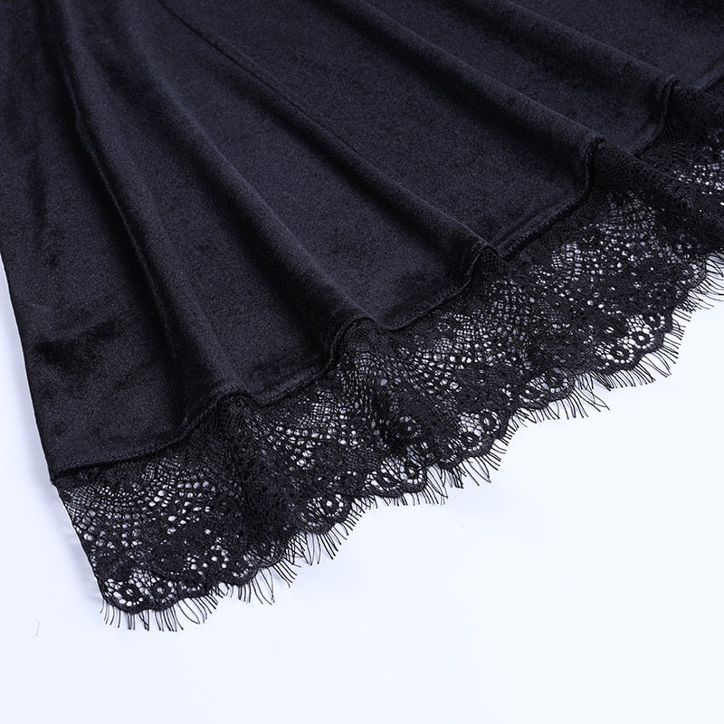 Velvet Lace Dress