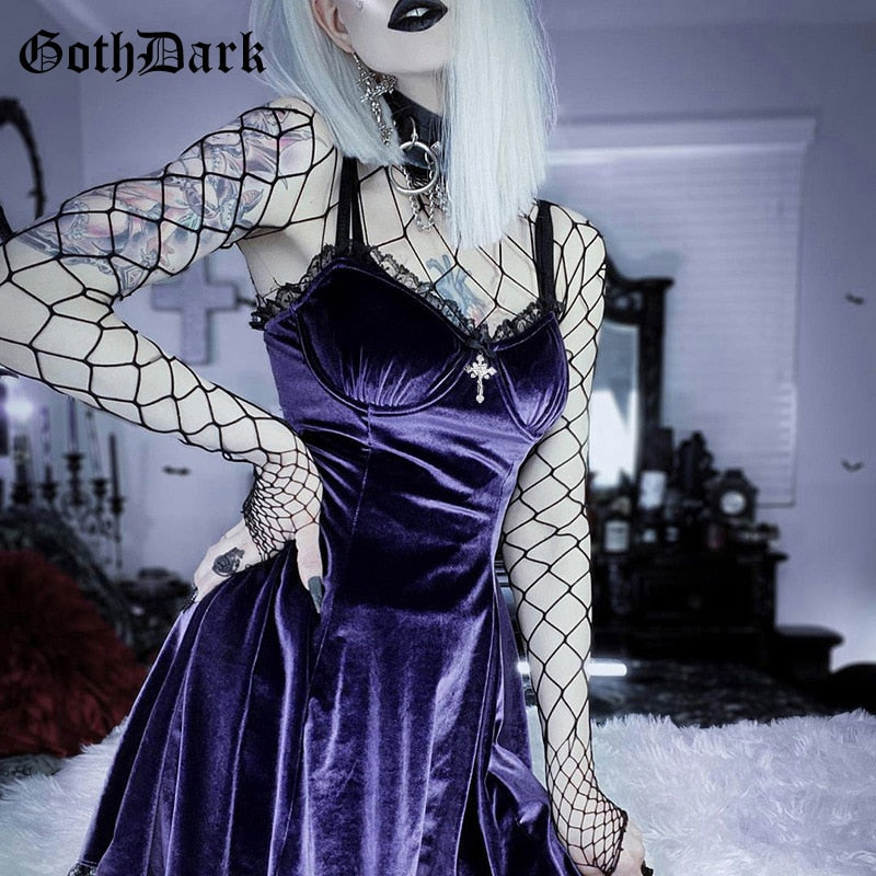 Velvet Lace Dress