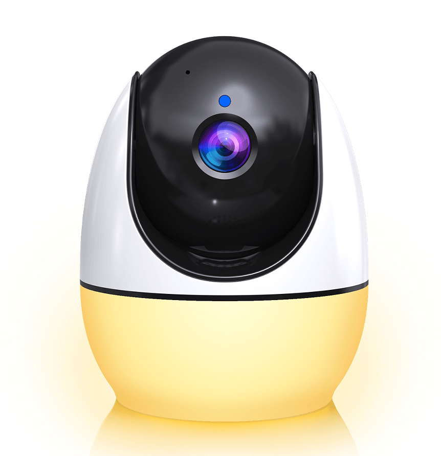 PSABM200S Baby Motion Monitor Temperature Monitor Micro SD (4-32GB) option 4.3Inch IPS IR Night Vision Video Dual Audio HD 1920 * 1080