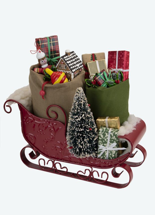 Sleigh Filled with Toys
