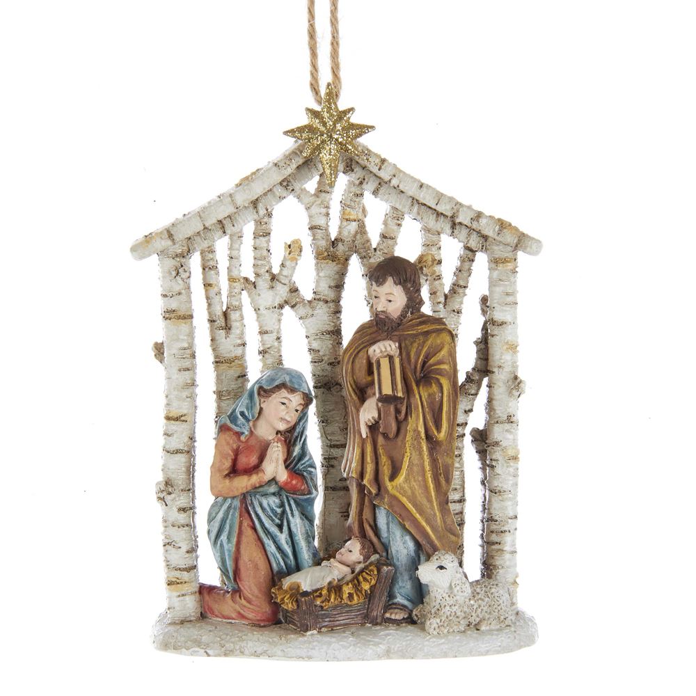 Woodland Nativity Ornament