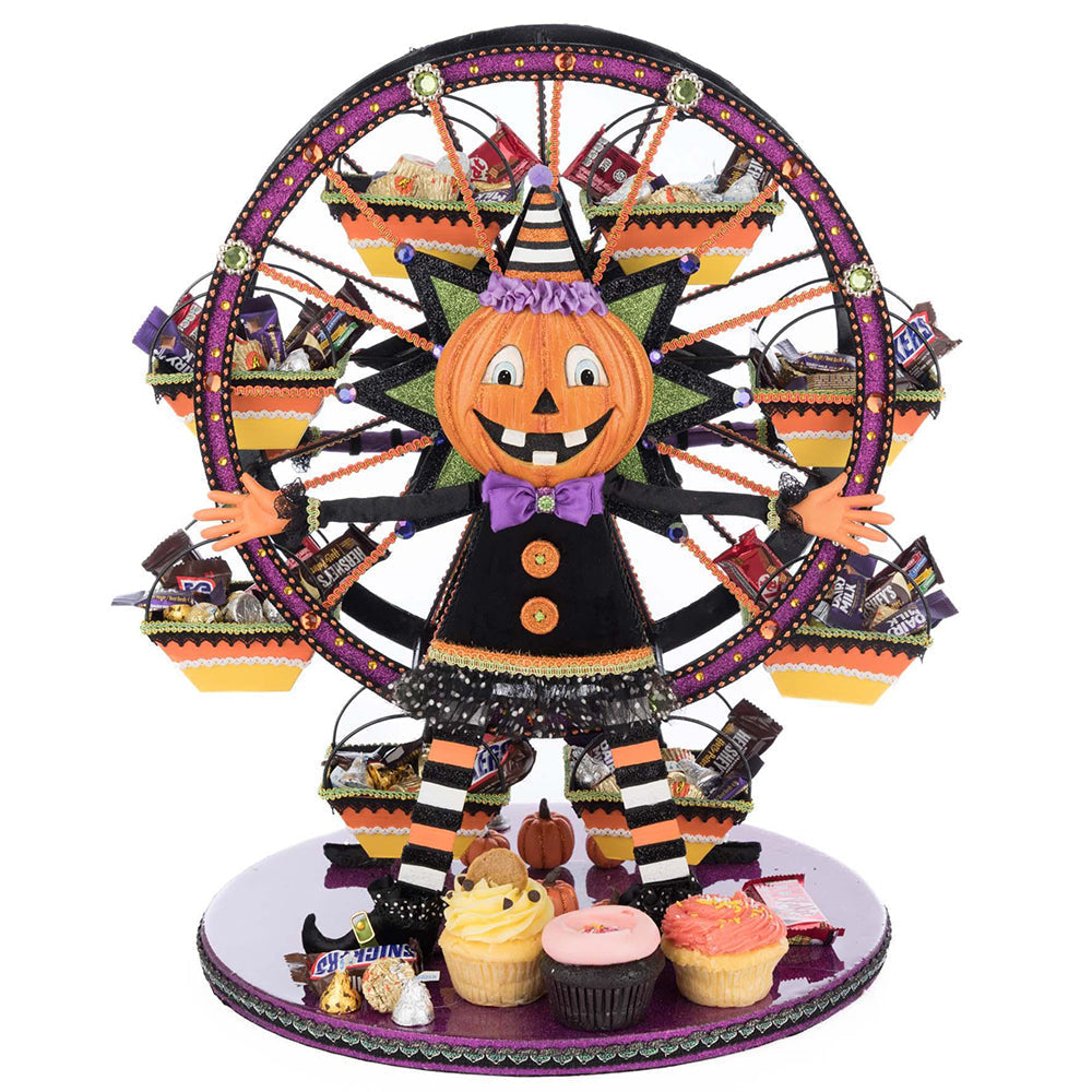 Pumpkin Ferris Wheel Cupcake Holder by Katherine's Collection