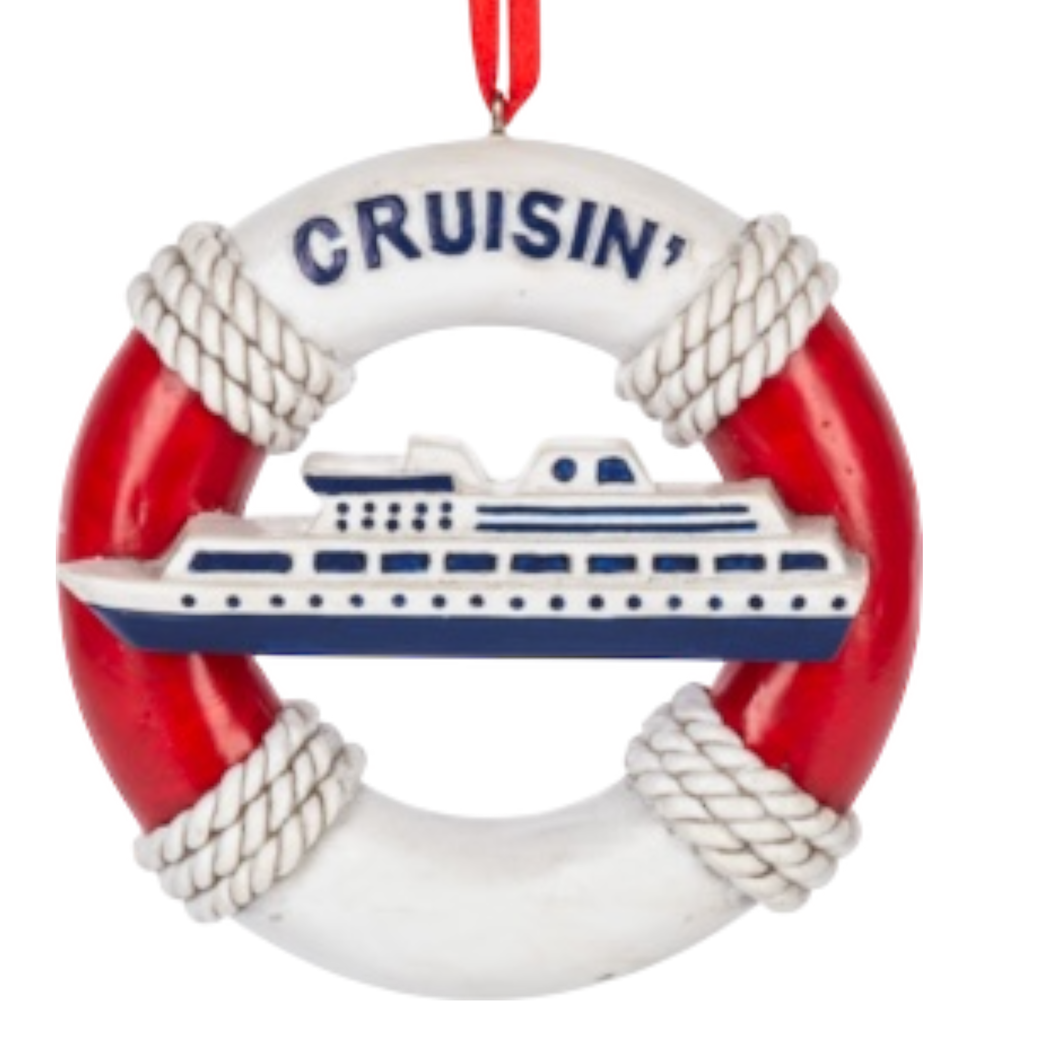 Cruise Ship Ornament - Cruisin'