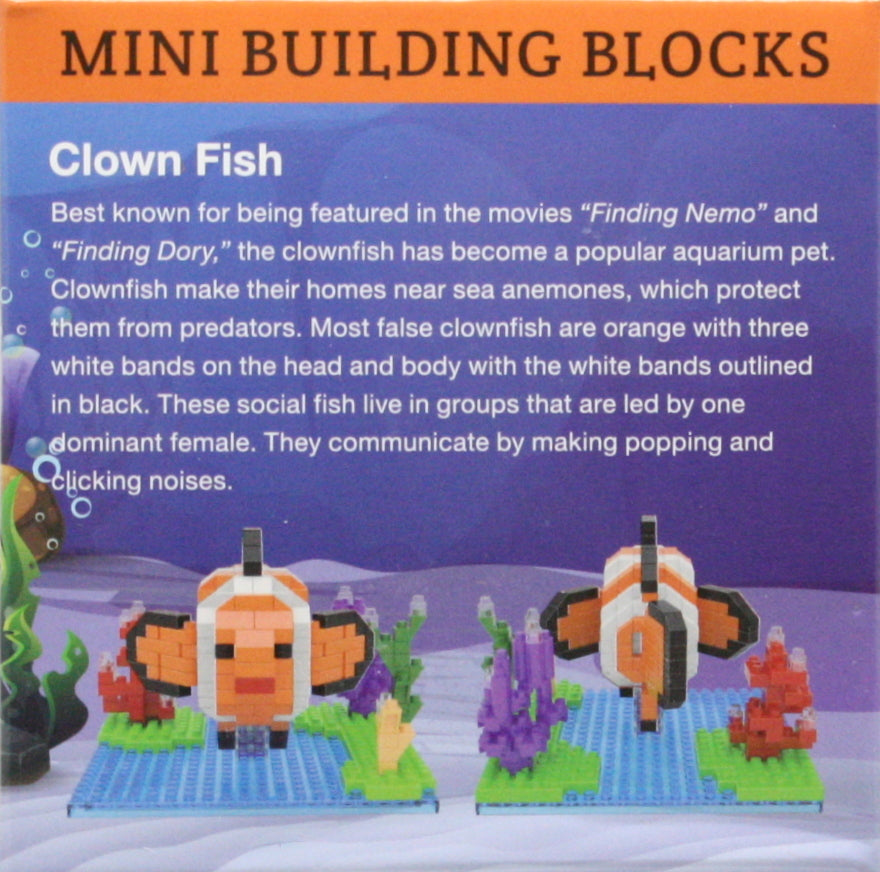 Mini Building Blocks - Clown Fish