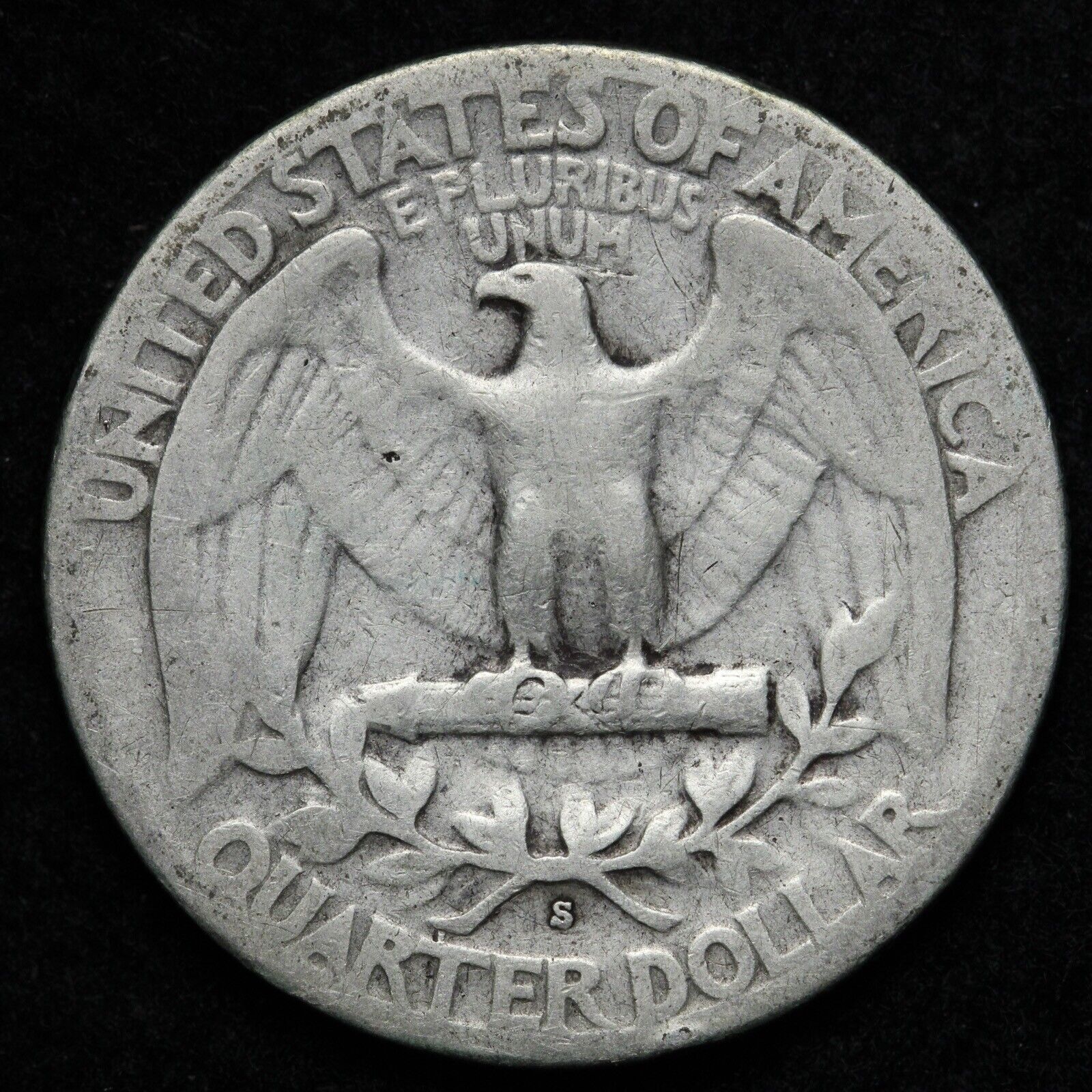 1937 Philadelphia mint Washington quarter