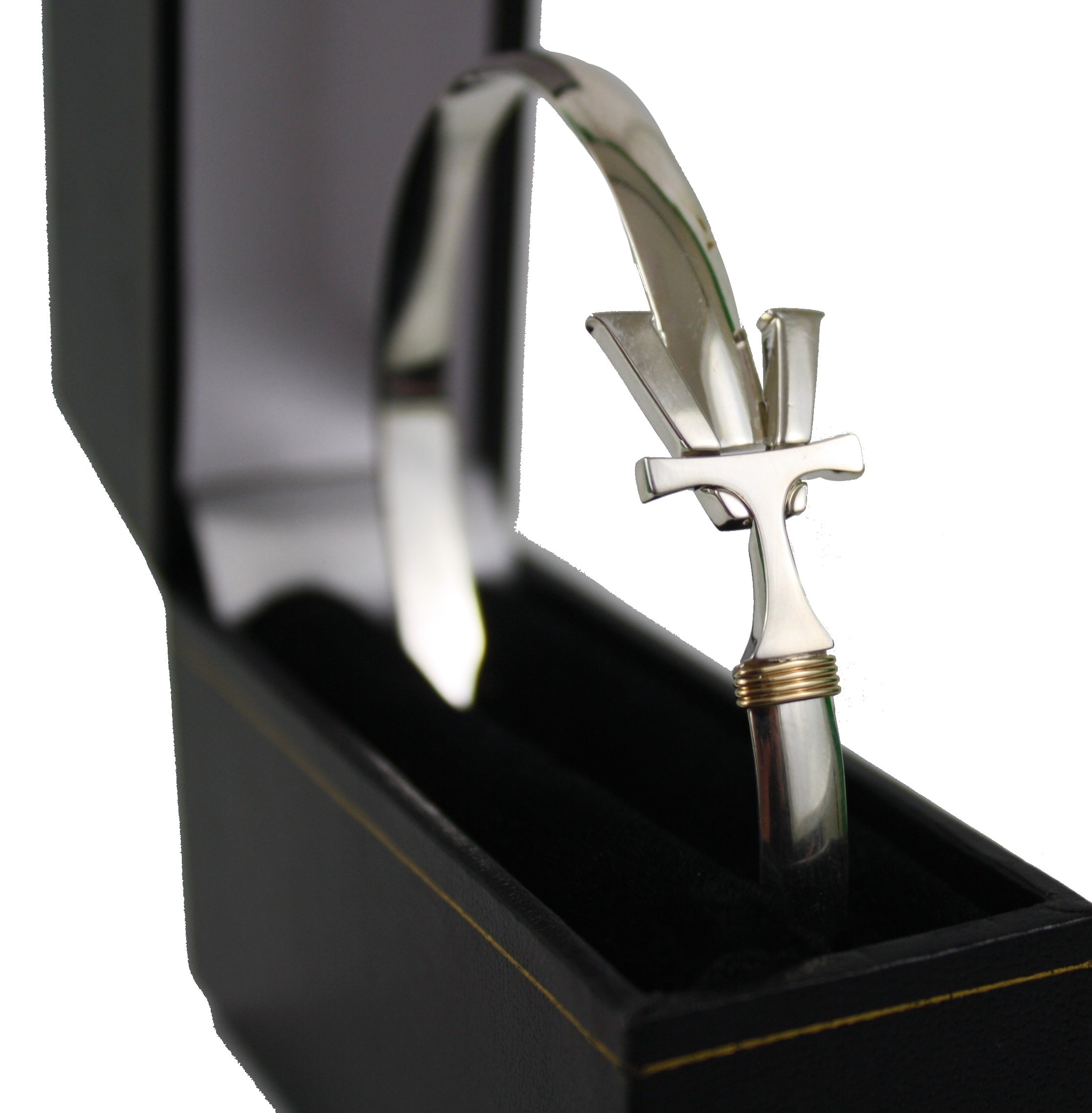 Vermont Hook Bracelet Silver - 6mm Band - 8.5 Inch