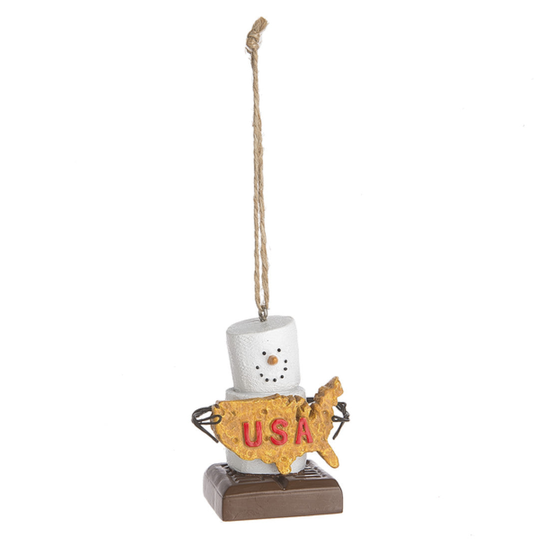 USA S'mores Ornament