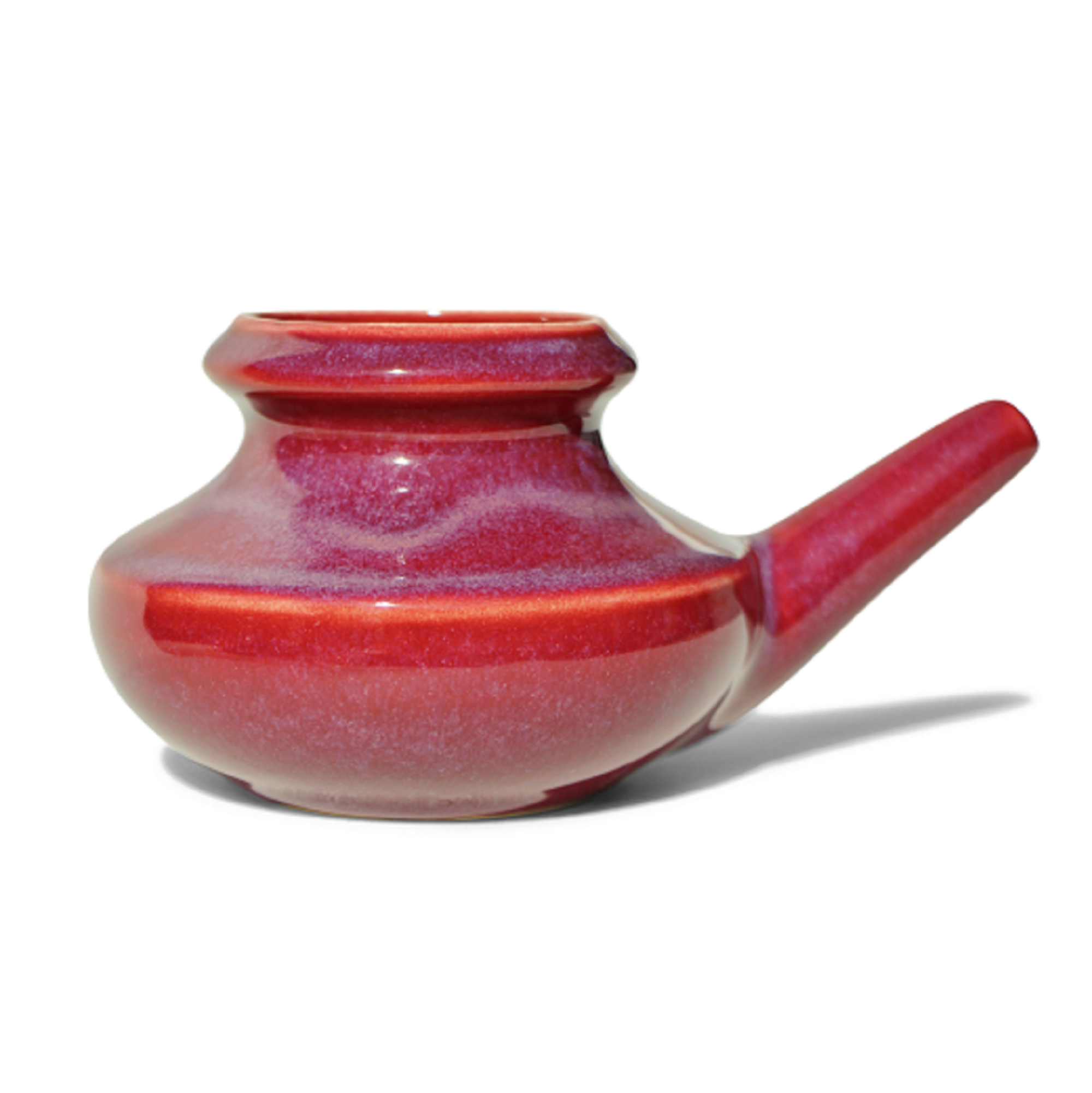Handmade Ceramic for nasal cleansing - Netipot by OMSutra