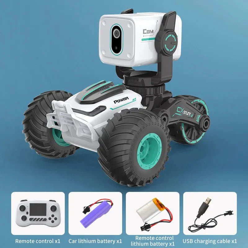 Remote Control Car Photography HD Video Real-time Video Dialogue Smart Off-road Vehicle Children Rc Car Toy Gift