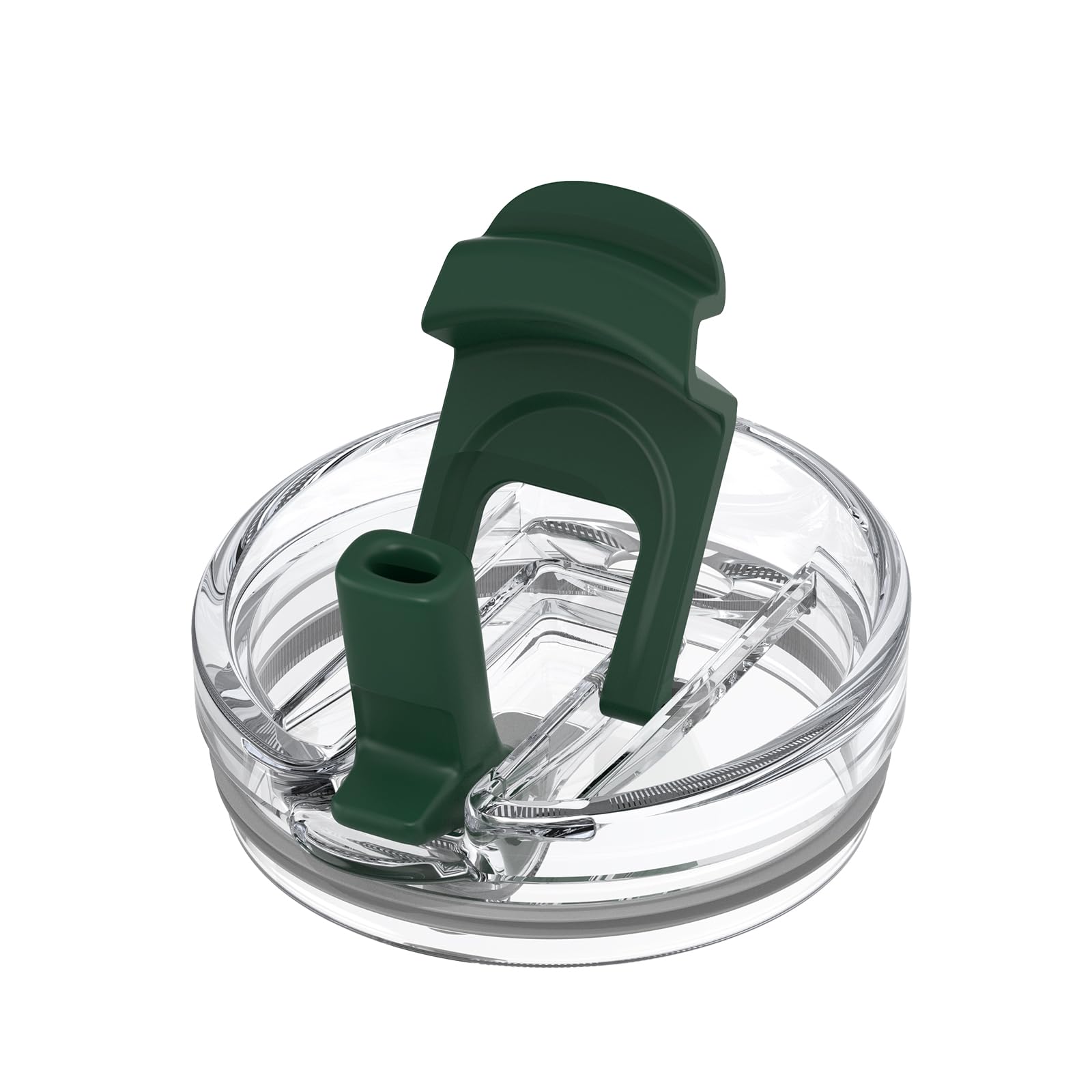 Replacement Bamboo Lid for Tumblers, Press-In Lid, Fits Tronco 32 oz 42 oz Glass Tumblers with Handle, Amber